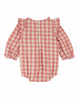 Vichy Rose Gingham Bubble- Emile et Ida
