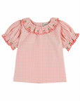 Vivi Cherry Embroidered Bloomer Set