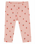 Strawberry Print Leggings- Emile et Ida