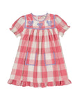 Louisette Rose Check Dress