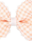 Gingham Moonstitch Edge Bow- Assorted