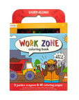 Travel Coloring Book Kit - Work Zone