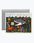 Shark Birthday Card