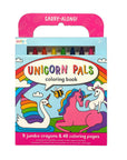 Travel Coloring Book Kit - Unicorn Pals