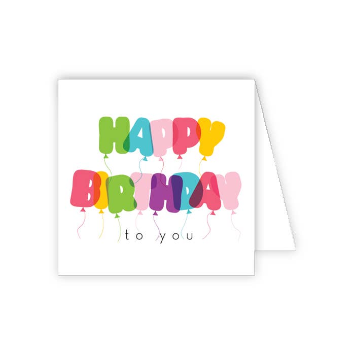 Happy Birthday Letters Enclosure Card Happy Birthday Letters Enclosure Card