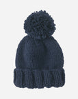 Solid Hand Knit Pom Hat