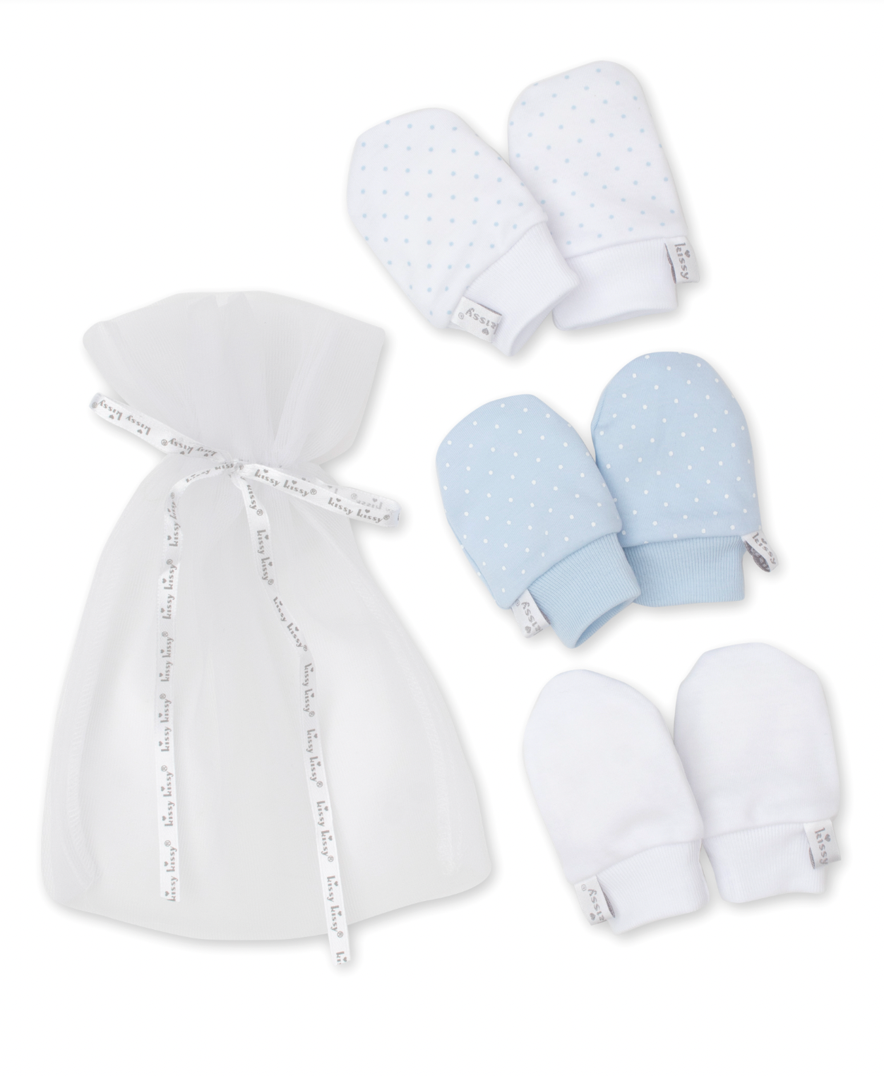Kissy Kissy 3 Pack of Mitts