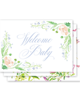 Floral Crest Milestone Cards