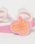 Kids Pink Dolphin Swim Goggles