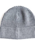 Heather Grey Terry Baseball Beanie