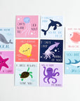 Lunch Box Notes - Sea Creatures