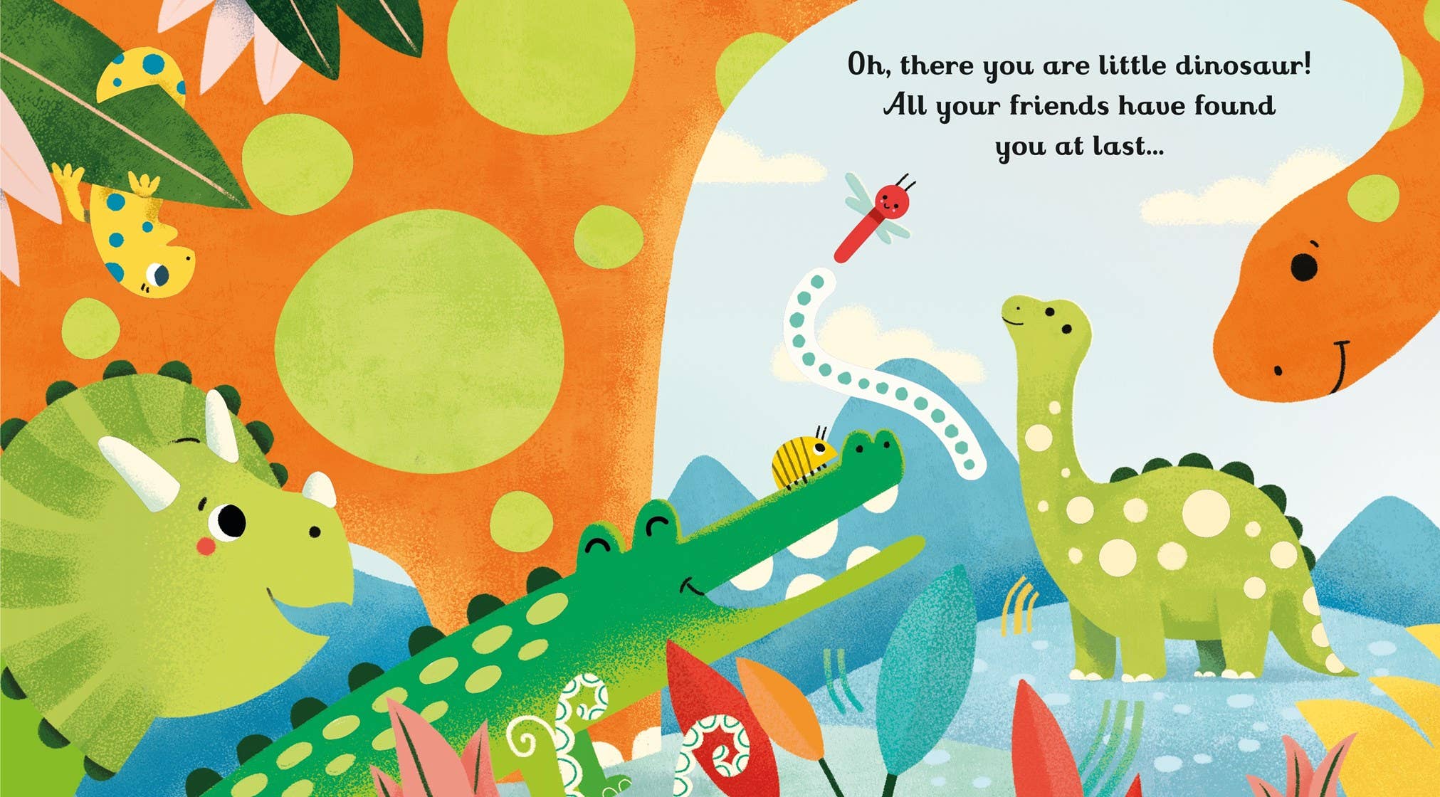 Are You There Little Dinosaur? board book : Usborne