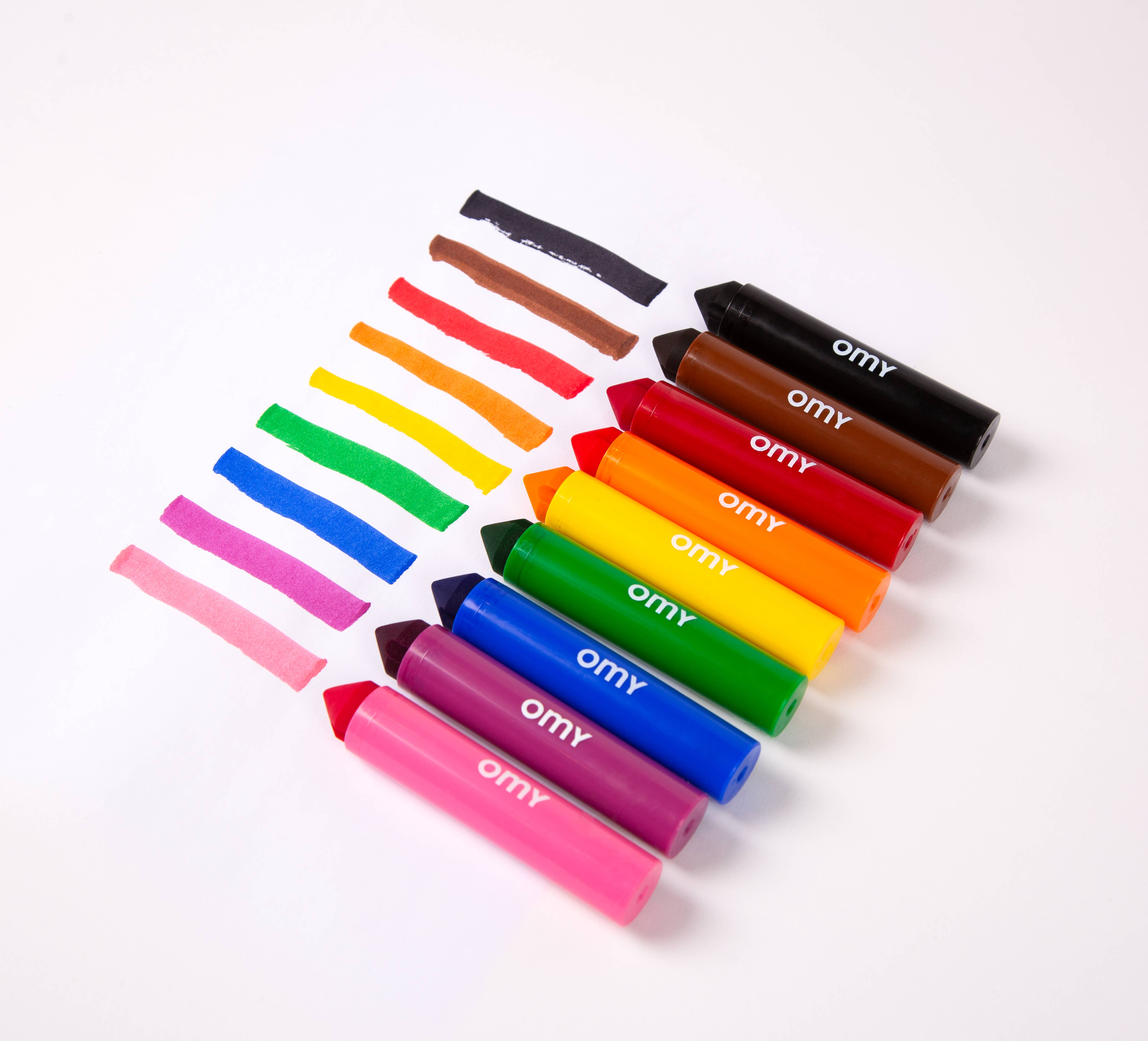 9 Jumbo Washable Markers