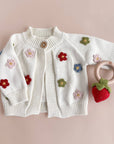 Cotton Flower Cardigan