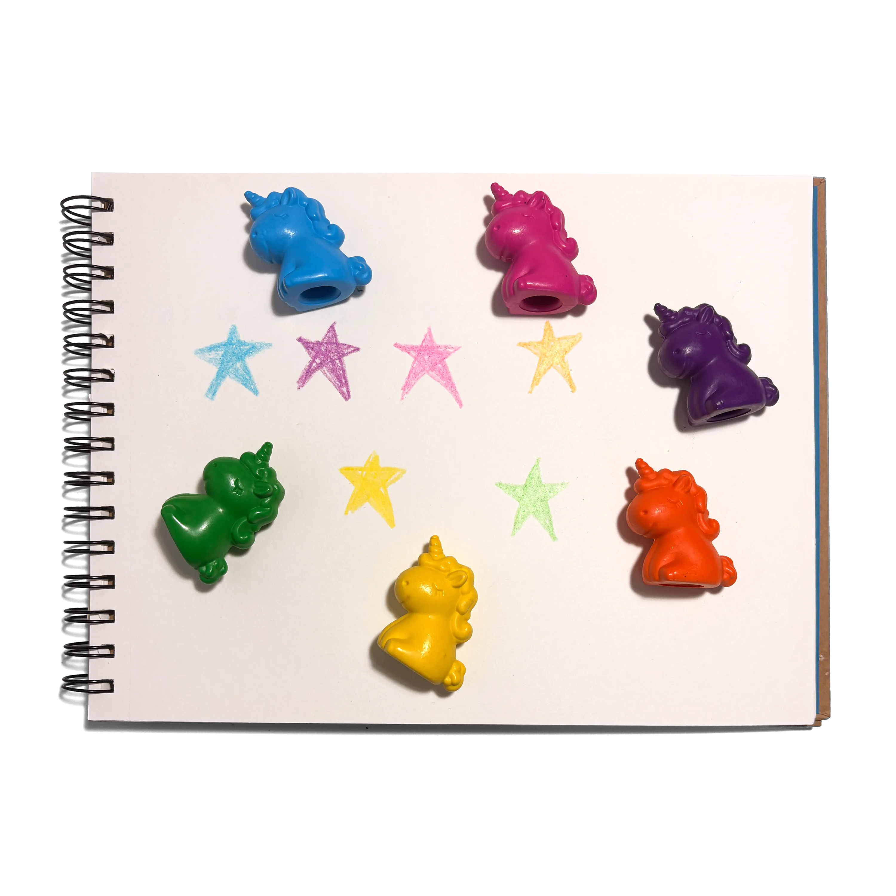 Unicorn Party Finger Crayons - Set of 6