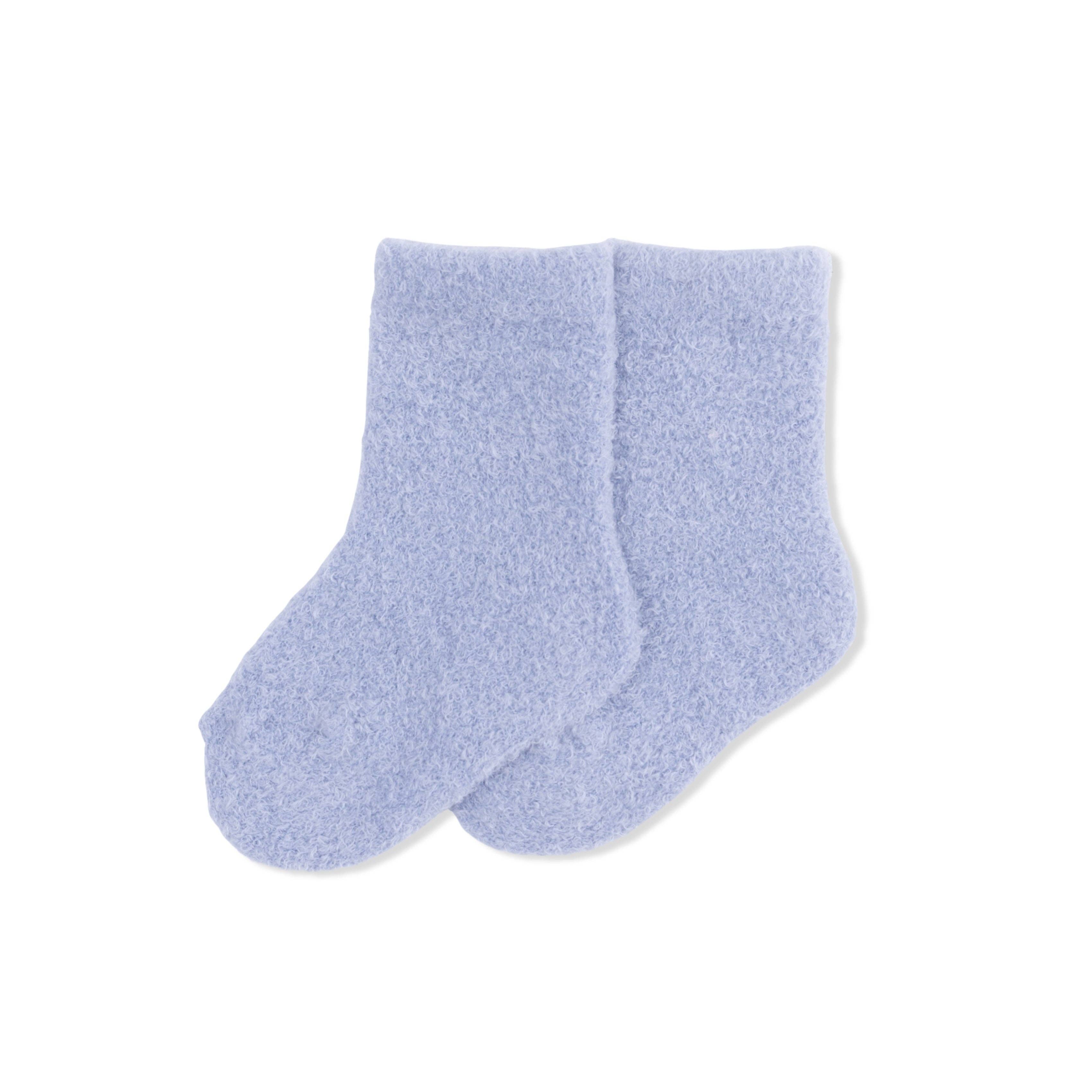 Dusty Blue Chenille 4 Piece Set