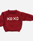 XOXO Sweater, Red | Baby & Kid Love Valentine's Sweater