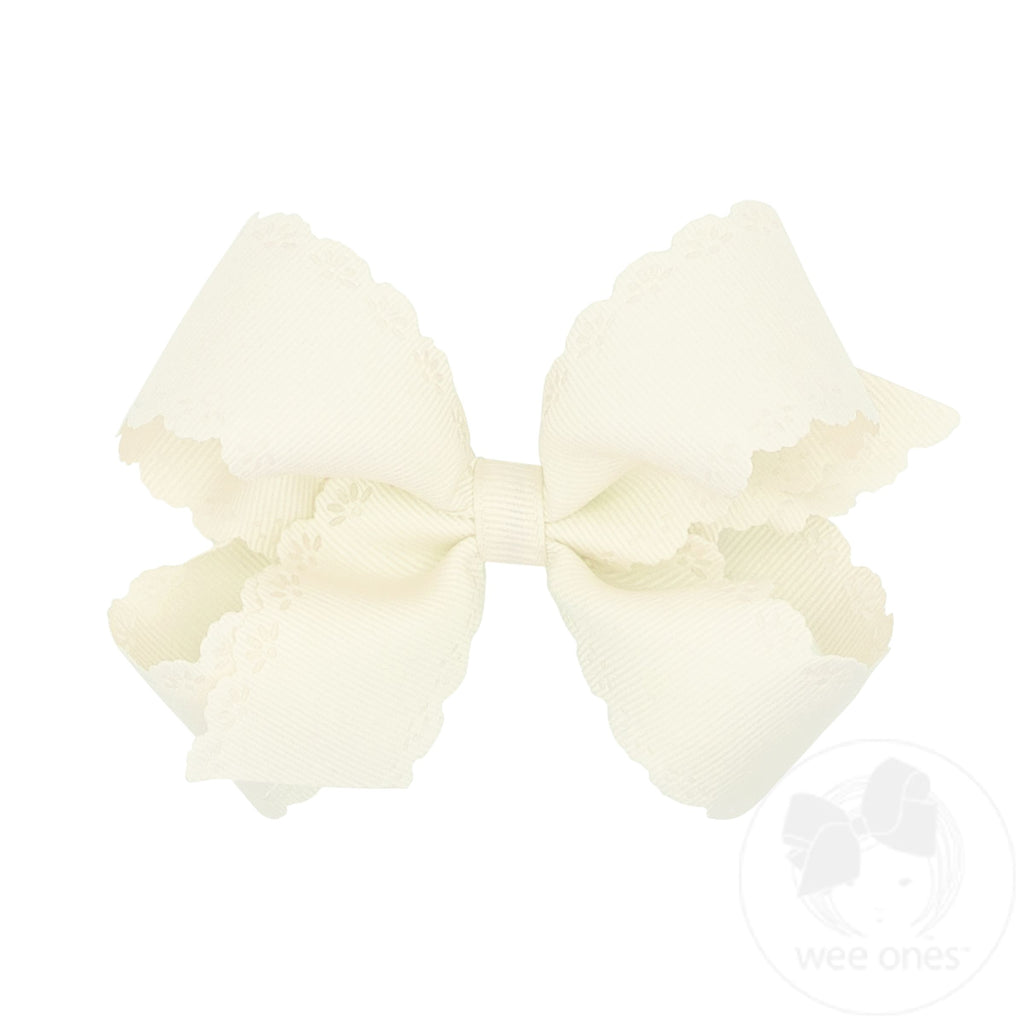 Medium Eyelet Bow (assorted)