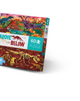 60-Piece Above & Below Puzzle - Dinosaur World