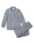 Navy Gingham Pajamas