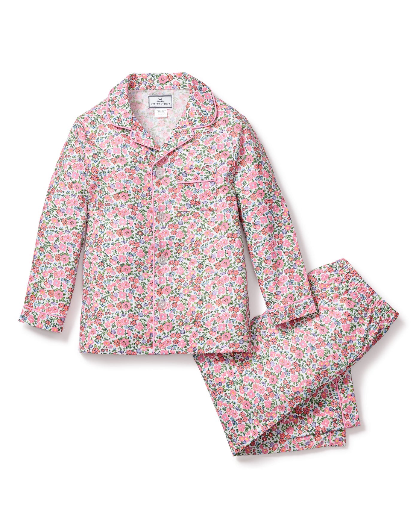 Fleurs de Rose Pajama Set