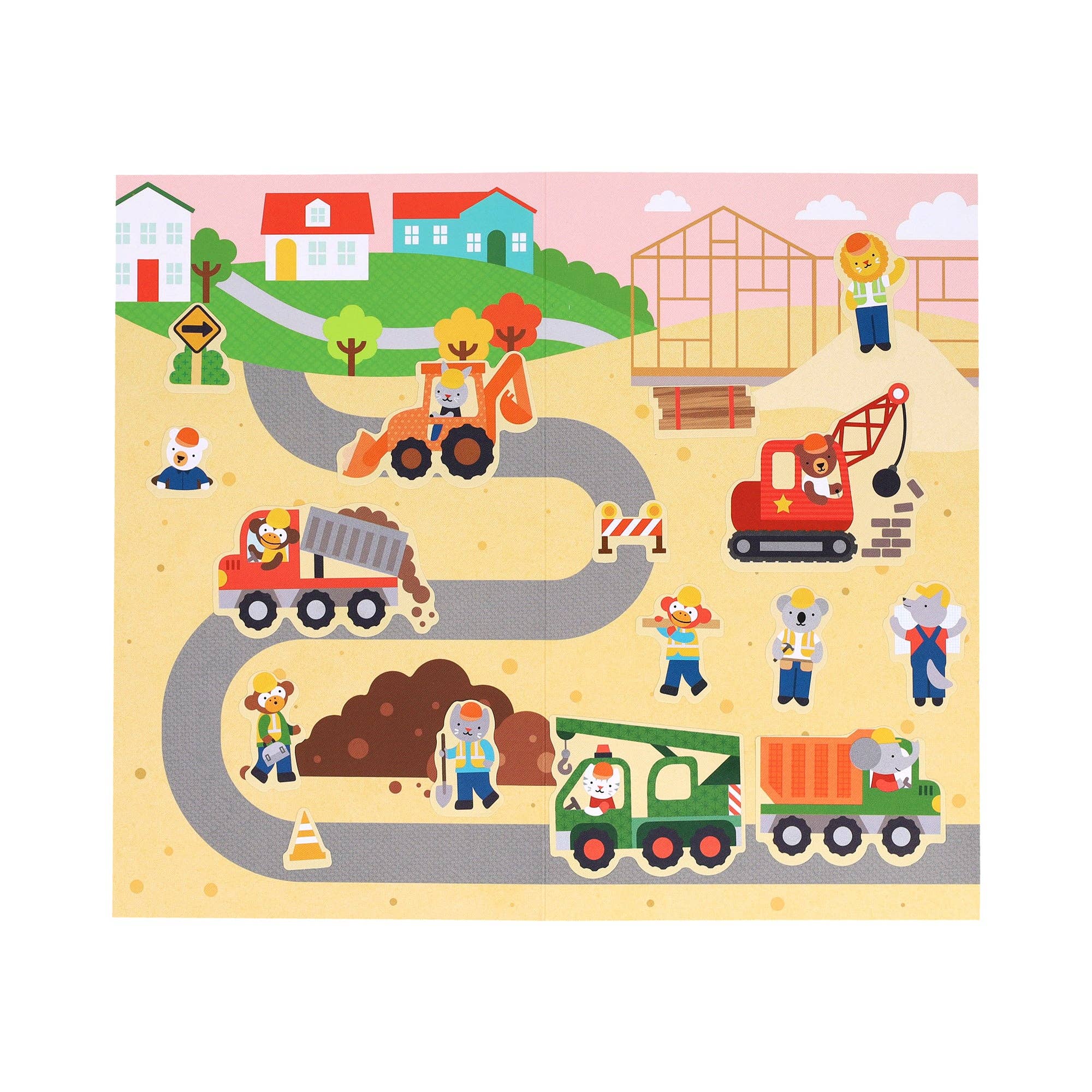 Mini Sticker Set: Little Builders CDU of 20