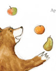 Orange Pear Apple Bear by Emily Gravett