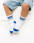 Blue Stripe Socks