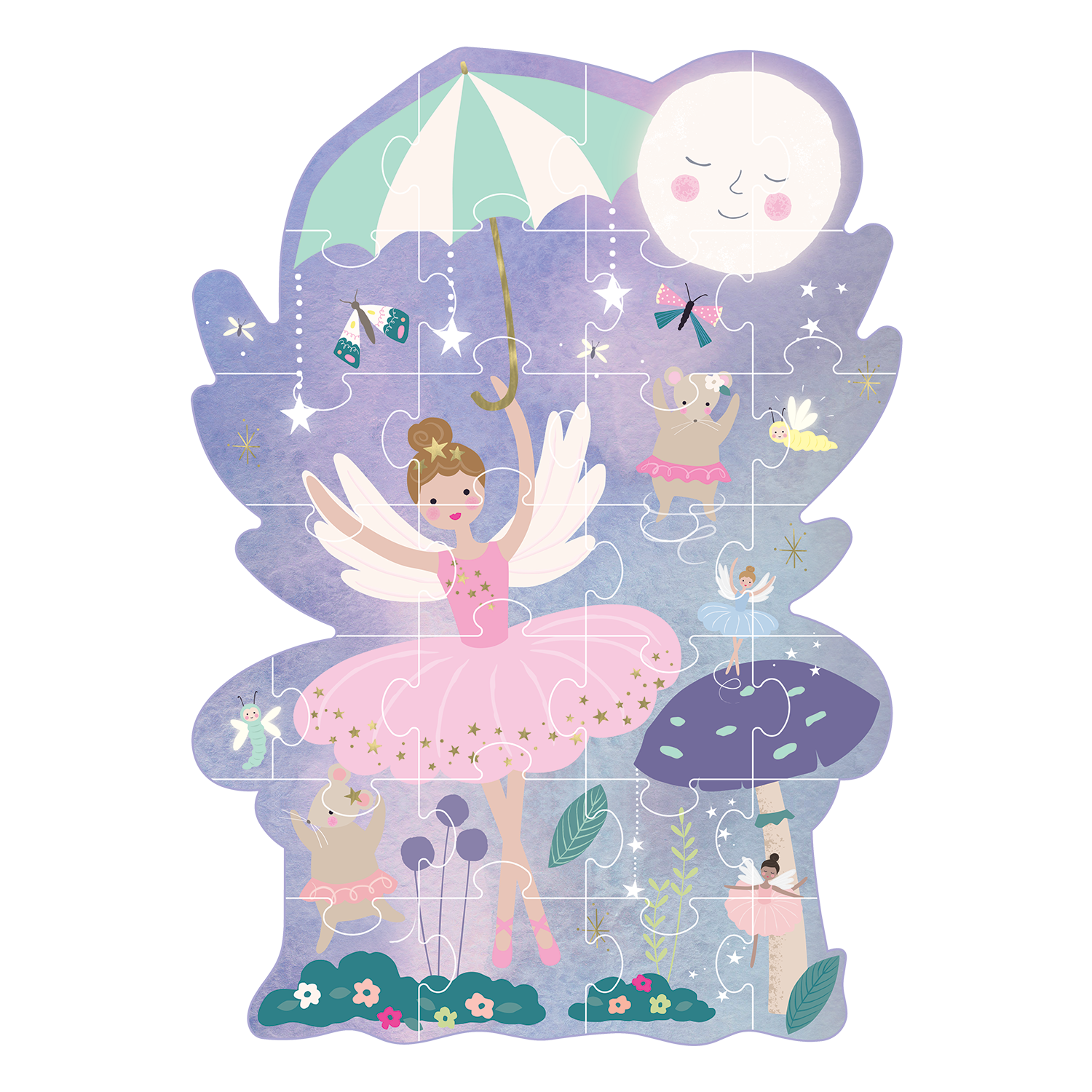 Enchanted 30pc Shaped Jigsaw Puzzle