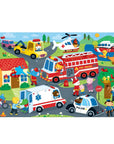 Rescue Vehicles 48 Piece Giant Floor Puzzle