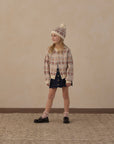 Denim Scallop Edge Skirt