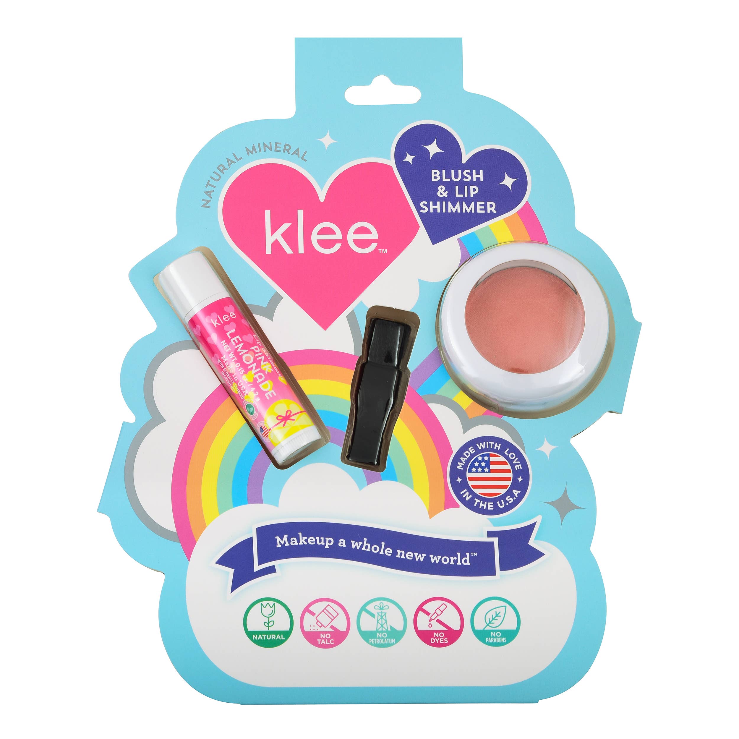 Cotton Candy Whisper Blush and Lip Shimmer Set