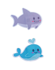 Shark and Whale Bandages
