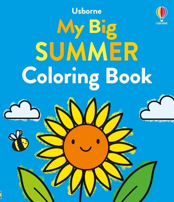 My Big Summer Coloring Book: Usborne