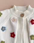 Cotton Flower Cardigan