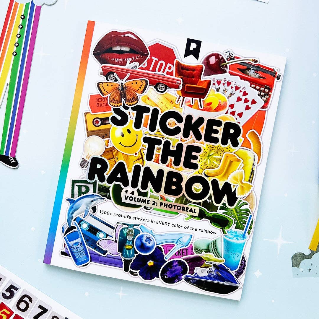 Sticker the Rainbow Book Vol 2: In Real Life