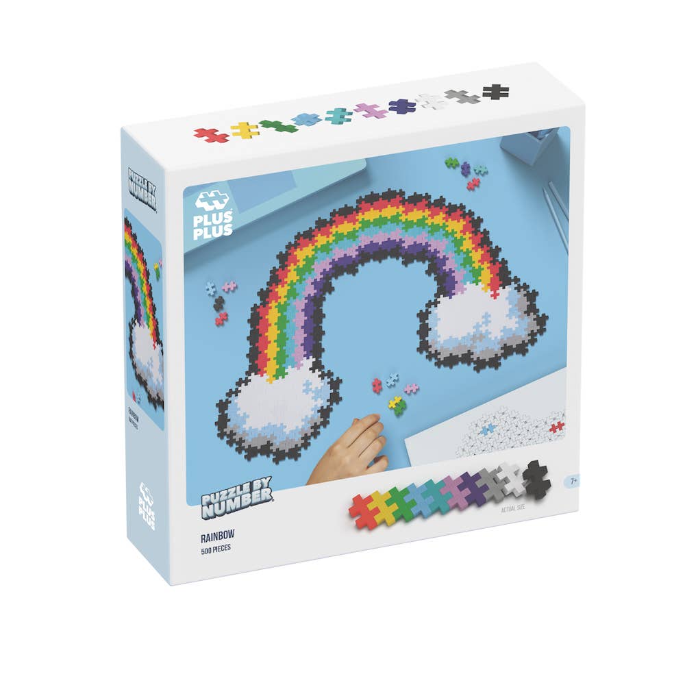 Puzzle by Number - 500 pc Rainbow