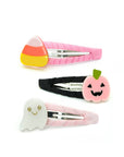 Ghost Pumpkin Candy Corn Snap Clips