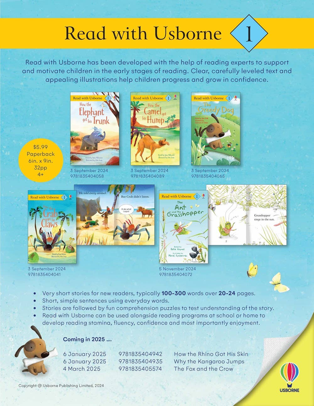 How The Elephant Got His Trunk : Usborne
