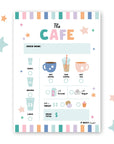 The Cafe Pretend Play Notepad