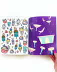 Draw-Along Space Sticker Book