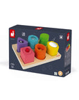 I Wood - Shapes & Sounds - 6 Block Puzzle