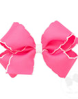 Medium Moonstitch Edge Bow- assorted