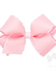 Medium Moonstitch Edge Bow- assorted