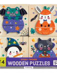 Spooky Friends Set of 4 Wood Puzzles