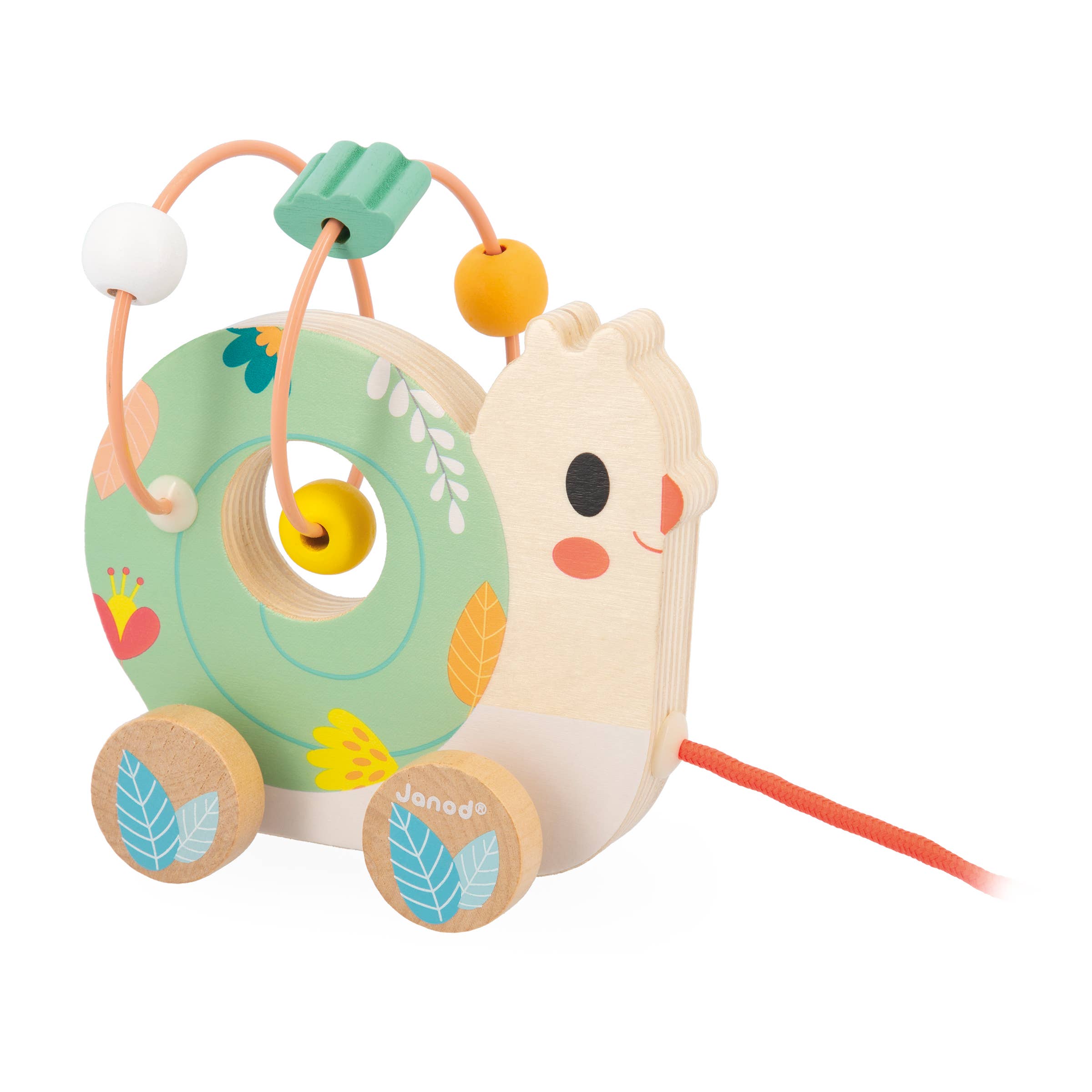 Pure Pull-Along Animal Bead Maze Display x9