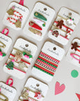 Stripy Christmas Tree Clips