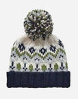 Fairisle Knit Hat, Navy | Baby & Kids Fall Winter Accessory