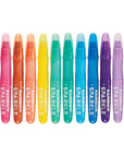 Rainbow Sparkle Metallic Watercolor Gel Crayons - Set of 12