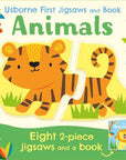 First Jigsaws And Book: Animals
